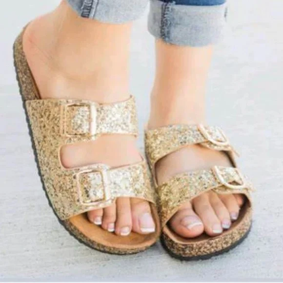 Gold Sandals - Picture 7 of 7